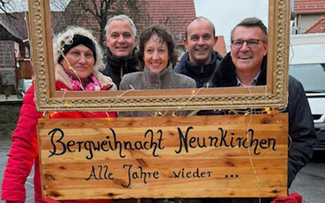 Die CDU Modautal auf dem Weihnachtsmarkt in Neunkirchen